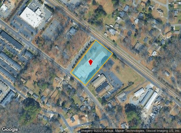  433 E John St, Matthews, NC Parcel Map