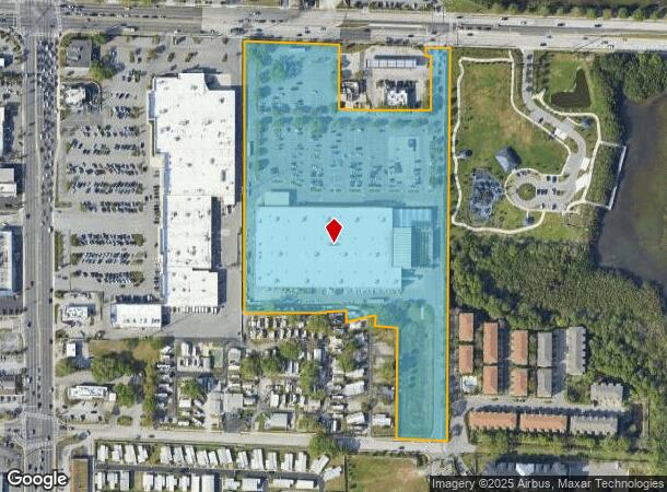  10550 Park Blvd, Seminole, FL Parcel Map