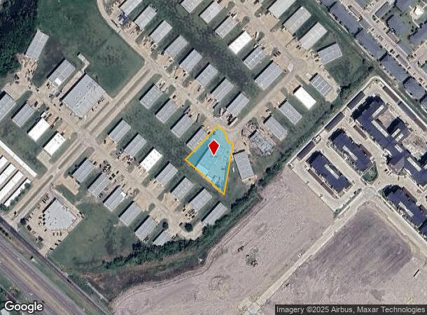  110 Industrial Dr, Forney, TX Parcel Map