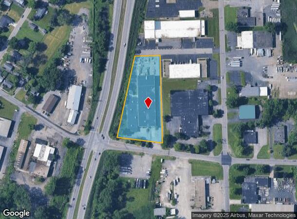  395 Fillmore Ave, Tonawanda, NY Parcel Map