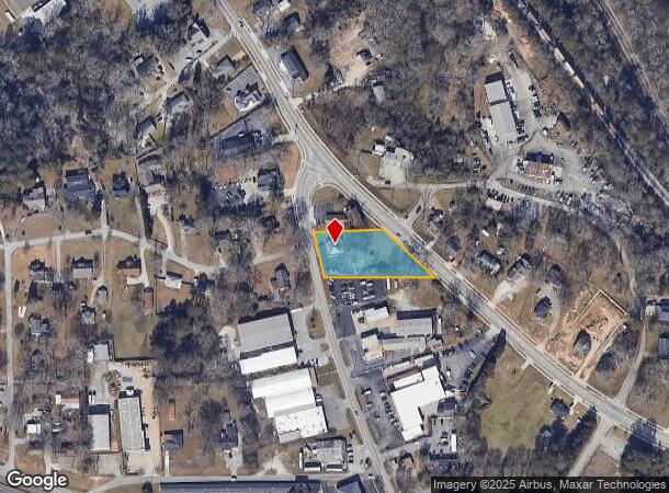  1202 Green St Se, Conyers, GA Parcel Map