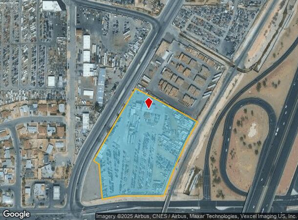  2024 S Losee Rd, North Las Vegas, NV Parcel Map