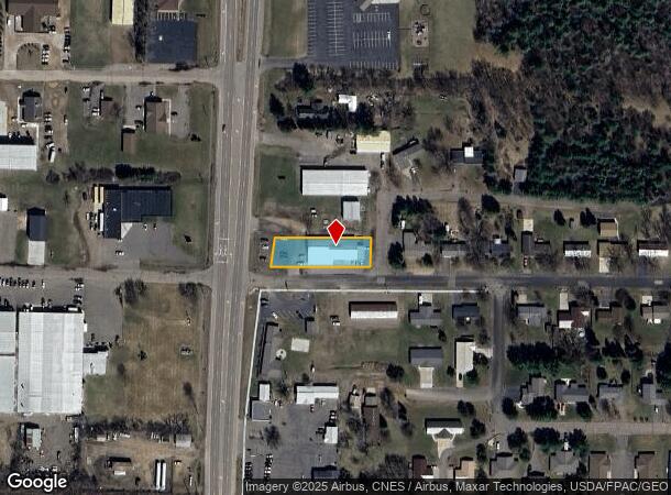  105 E Poplar Ave, Cameron, WI Parcel Map