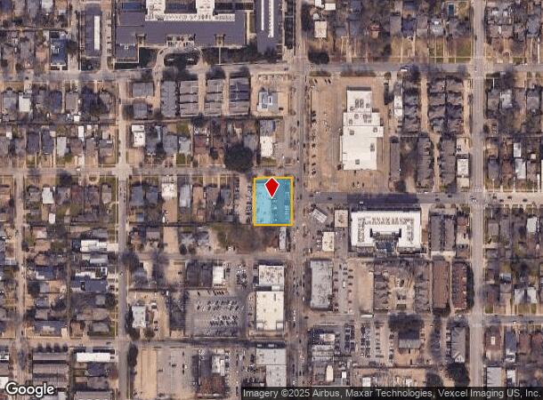  2121 Greenville Ave, Dallas, TX Parcel Map