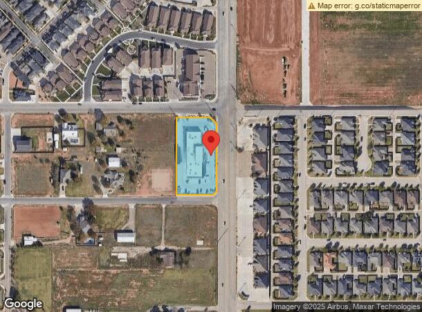  12210 Quaker Ave, Lubbock, TX Parcel Map