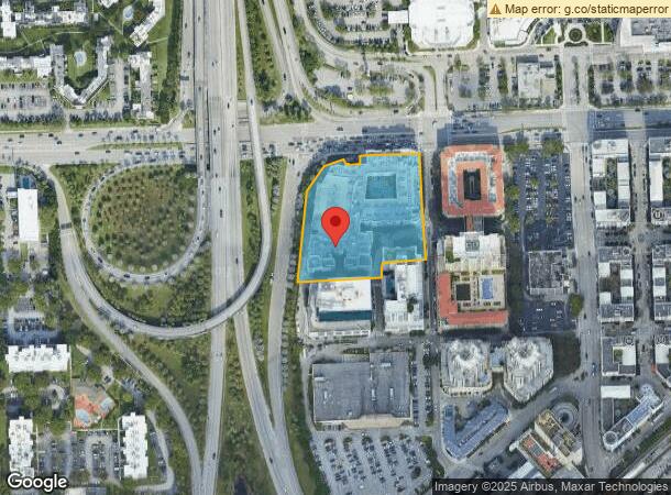  7440 N Kendall Dr, Miami, FL Parcel Map