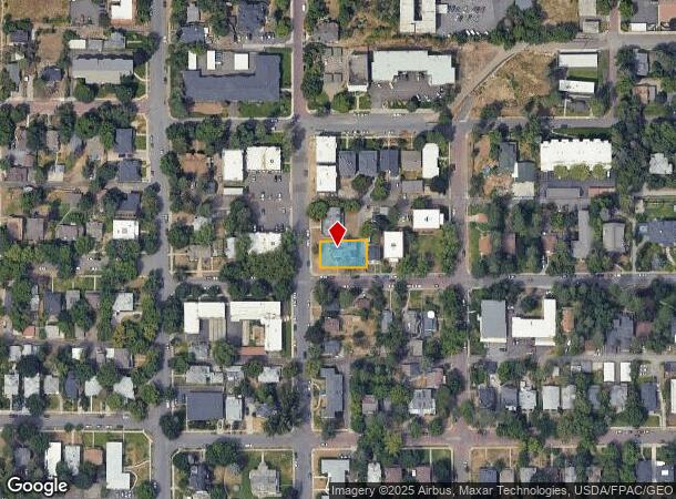  627 S Adams St, Spokane, WA Parcel Map