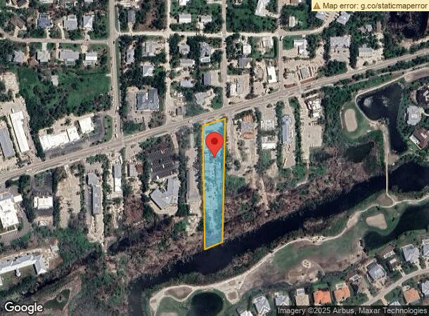  1539 Periwinkle Way, Sanibel, FL Parcel Map