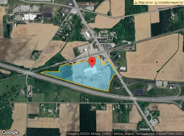  11519 Us Highway 250 N, Milan, OH Parcel Map