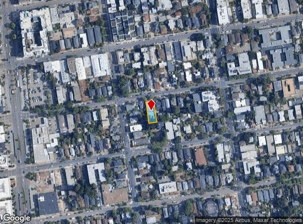  2212 Blake St, Berkeley, CA Parcel Map