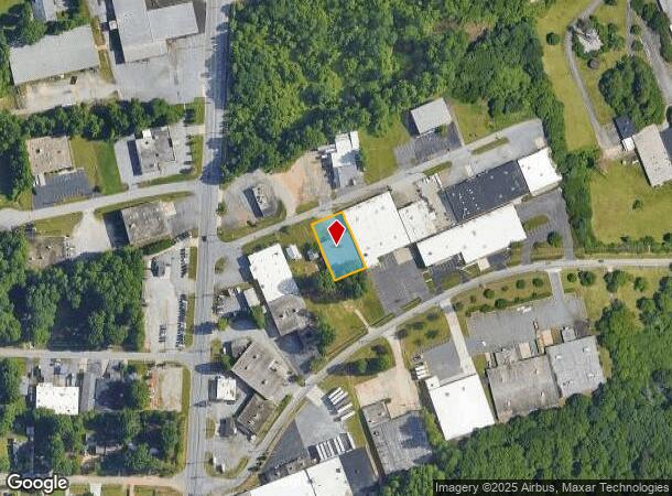  121 Lane Ave, High Point, NC Parcel Map