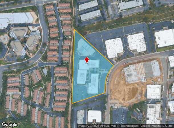 9806 Scranton Rd, San Diego, CA Parcel Map