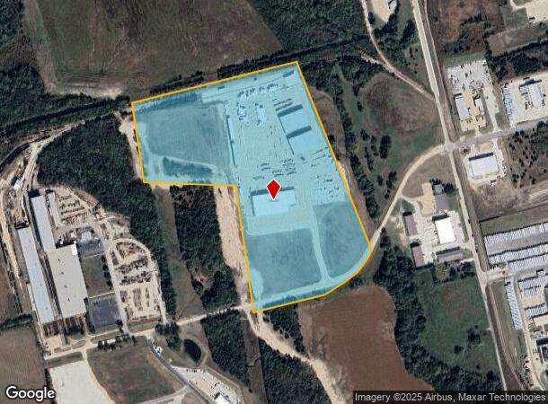 407 Progress Dr, Sherman, TX Parcel Map