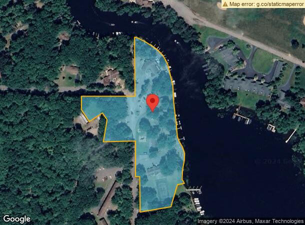  1448 E Dollar Lake Rd, Eagle River, WI Parcel Map