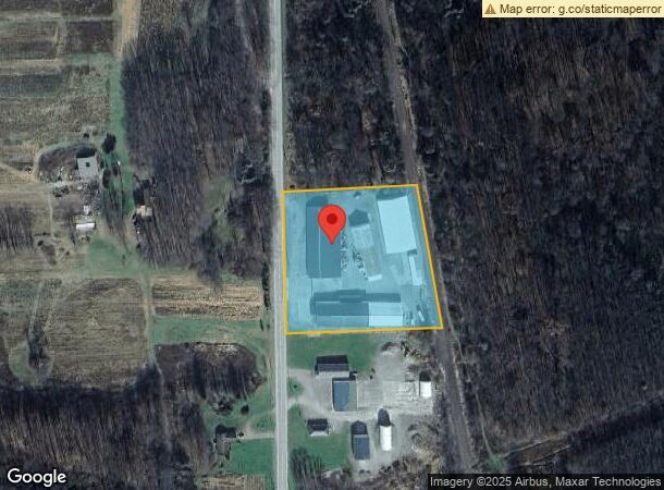 864 N Perry Hwy, Mercer, PA Parcel Map