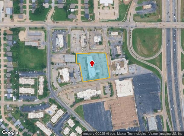  613 Nw 8Th St, Moore, OK Parcel Map