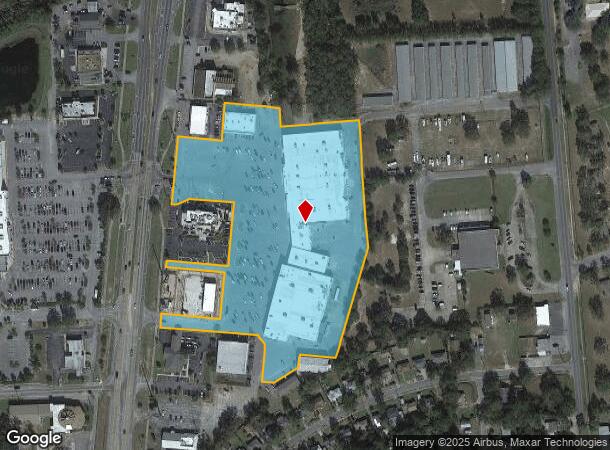  400 N Navy Blvd, Pensacola, FL Parcel Map