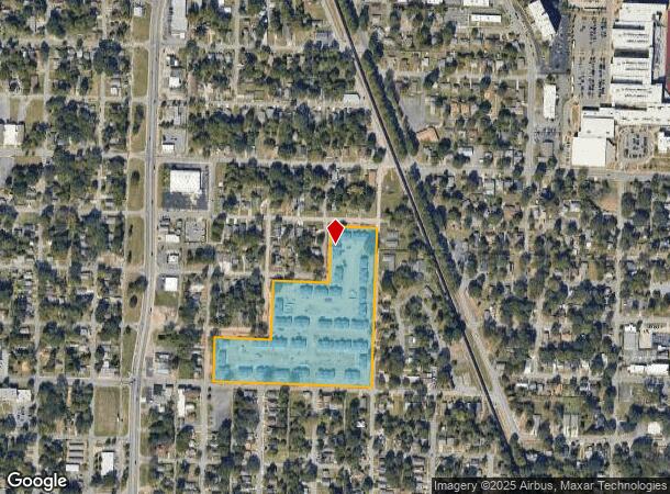 701 W 19Th St, North Little Rock, AR Parcel Map