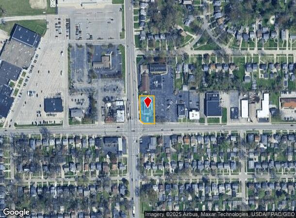 2458 W Sylvania Ave, Toledo, OH Parcel Map