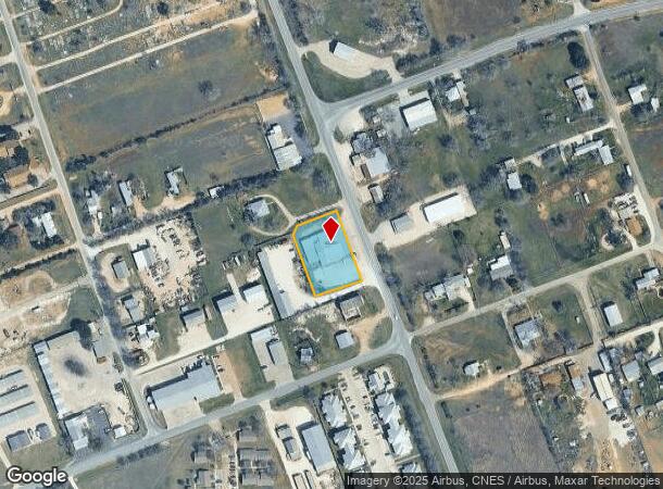 621 Chandler St, Blanco, TX Parcel Map