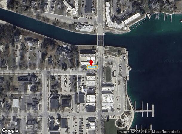 115 Bridge St, Charlevoix, MI Parcel Map