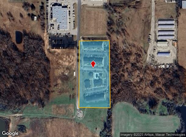  725 S Mansfield Dr, Scottsburg, IN Parcel Map