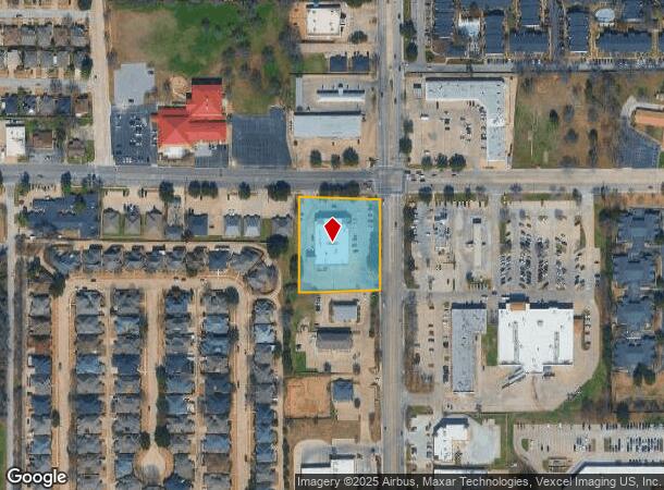  2405 Central Dr, Bedford, TX Parcel Map