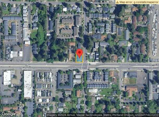  12929 Se Division St, Portland, OR Parcel Map