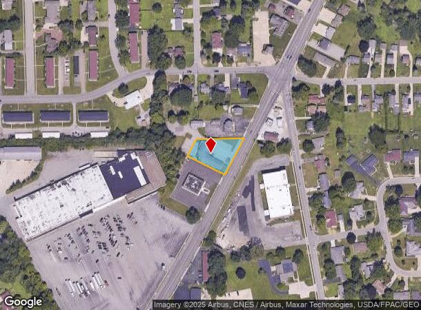 1230 Lexington Ave, Mansfield, OH Parcel Map