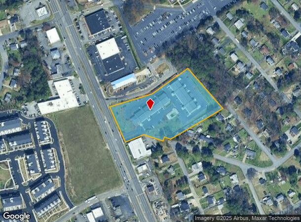 7300 W Broad St, Henrico, VA Parcel Map