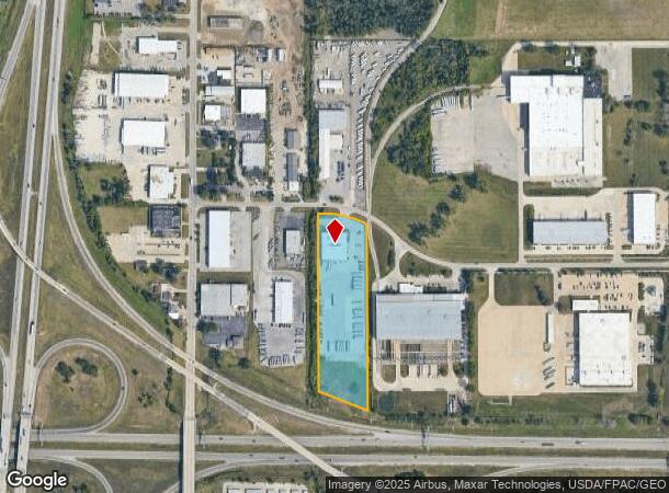 185 50Th Ave Sw, Cedar Rapids, IA Parcel Map