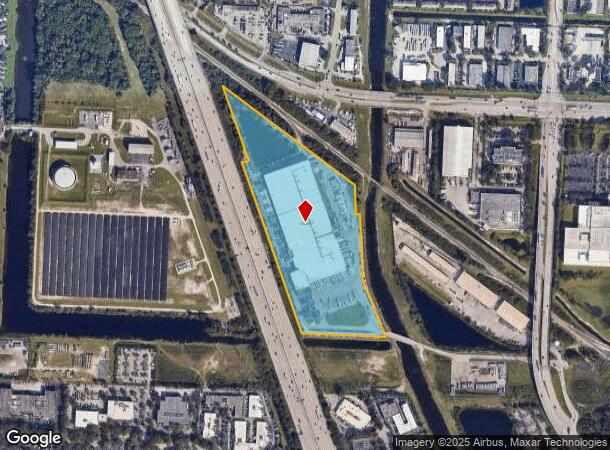  1 Cheney Way, Riviera Beach, FL Parcel Map