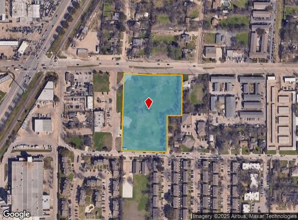  2109 Cranford Dr, Garland, TX Parcel Map