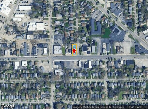  1832 W Sylvania Ave, Toledo, OH Parcel Map