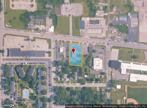 1203 E Ridge Rd, Griffith, IN Parcel Map