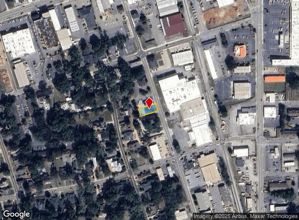  213 S Erwin St, Cartersville, GA Parcel Map