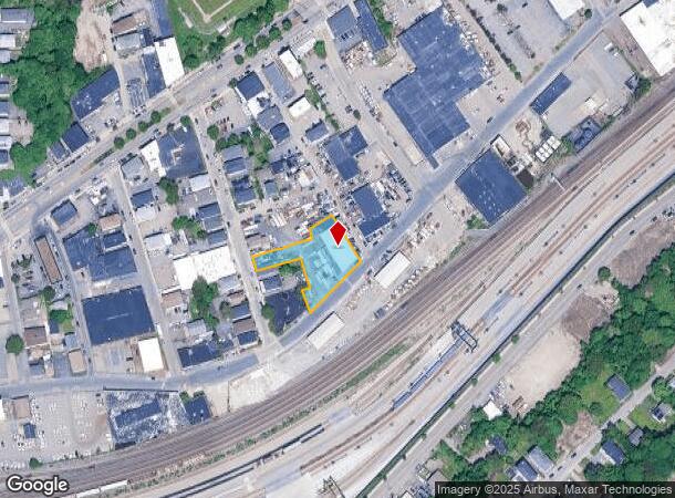 15 Albany St, Worcester, MA Parcel Map