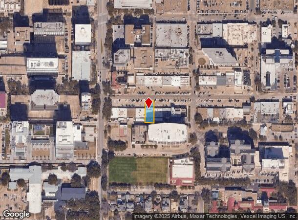  6036 Sherry Ln, Dallas, TX Parcel Map