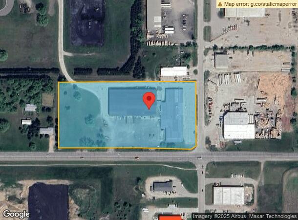  600 Industrial Dr, Waupaca, WI Parcel Map