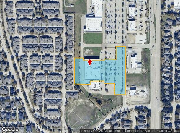9050 Falcon View Dr, Mckinney, TX Parcel Map