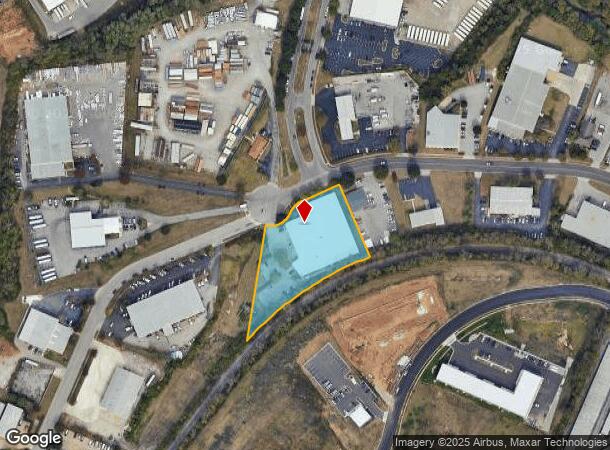  800 Enterprise Dr, Lexington, KY Parcel Map