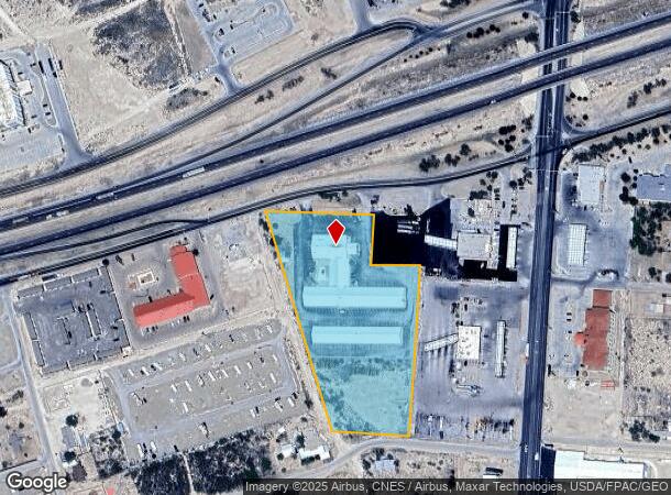 702 W Interstate 20, Monahans, TX Parcel Map