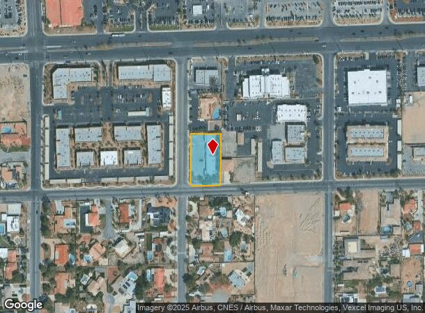 2578 Belcastro St, Las Vegas, NV Parcel Map