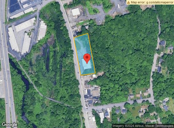  1191 Millbury St, Worcester, MA Parcel Map