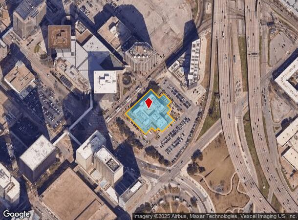  2218 Bryan St, Dallas, TX Parcel Map
