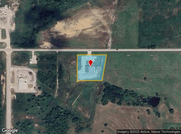  1202 W 161St St S, Glenpool, OK Parcel Map