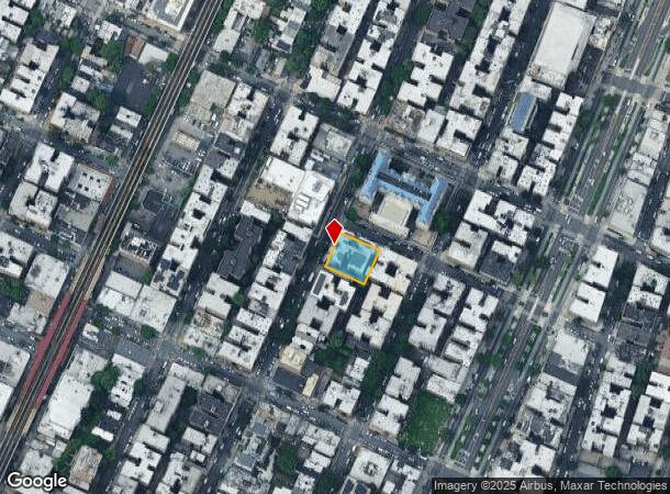 2338 Morris Ave, Bronx, NY Parcel Map