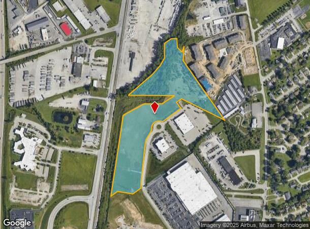  4501 Town Center Blvd, Jeffersonville, IN Parcel Map