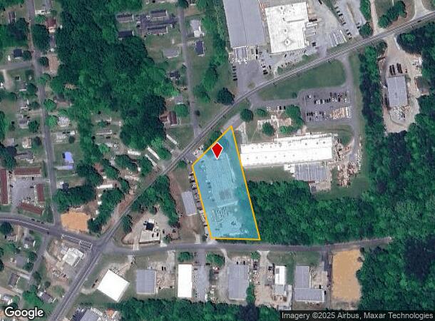  909 E Elm St, Graham, NC Parcel Map