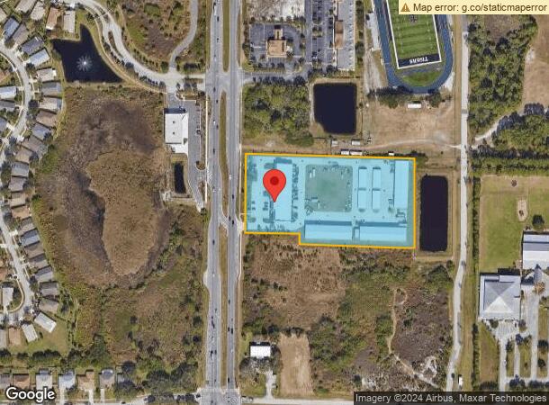  5325 N Wickham Rd, Melbourne, FL Parcel Map